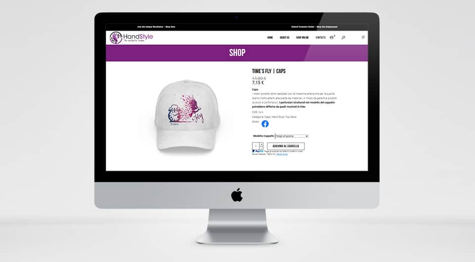 Hand Style Shop - Realizzazione E-Commerce L'Aquila