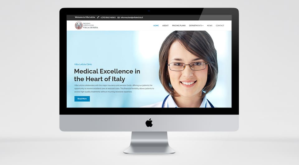 Siti Web a L'Aquila - Villa Letizia Private Clinic